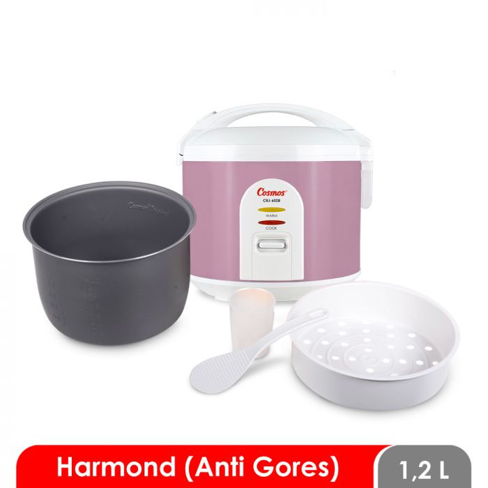 Cosmos Rice Cooker Harmond Violet 1,2 L - CRJ-6028 V | CRJ6028V